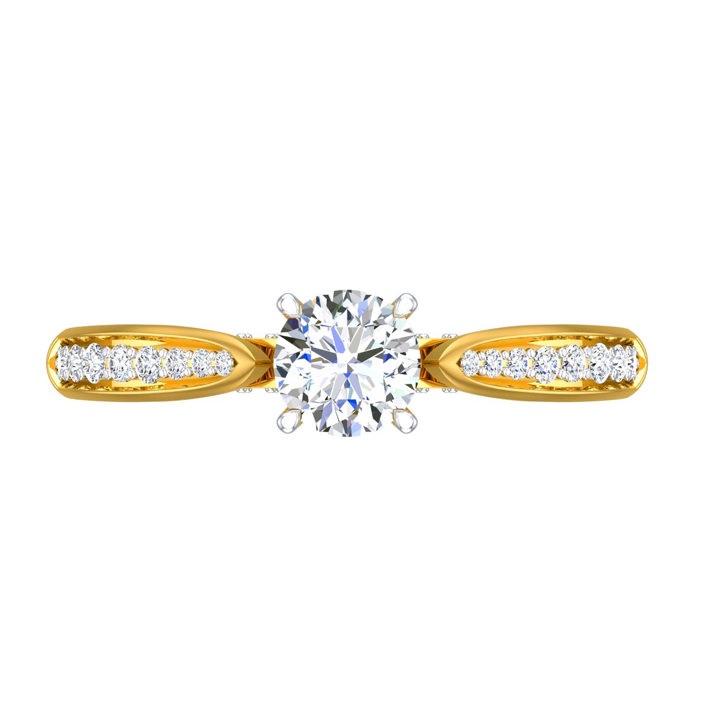 Royal Radiance Solitaire Ring