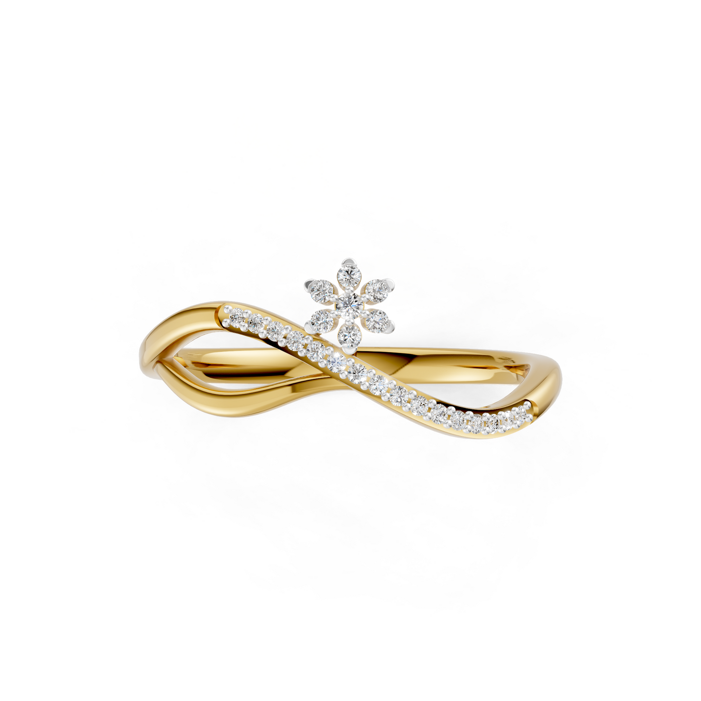 Stellar Bloom Diamond Ring