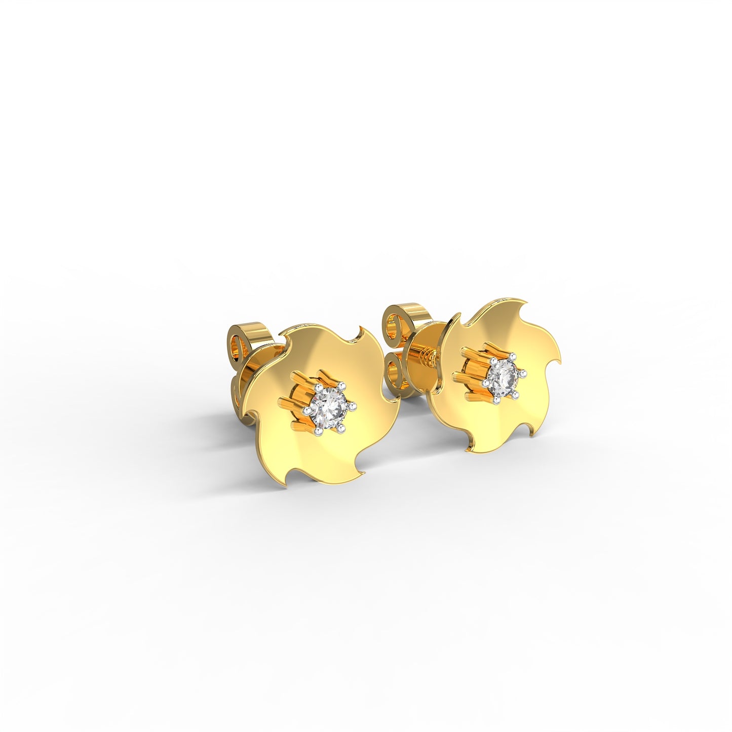 Solaris Bloom Diamond Studs