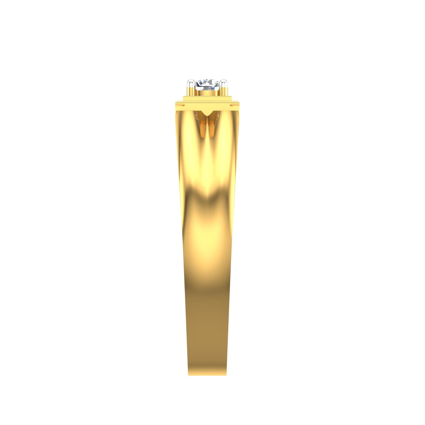 Monarch Solitaire Ring