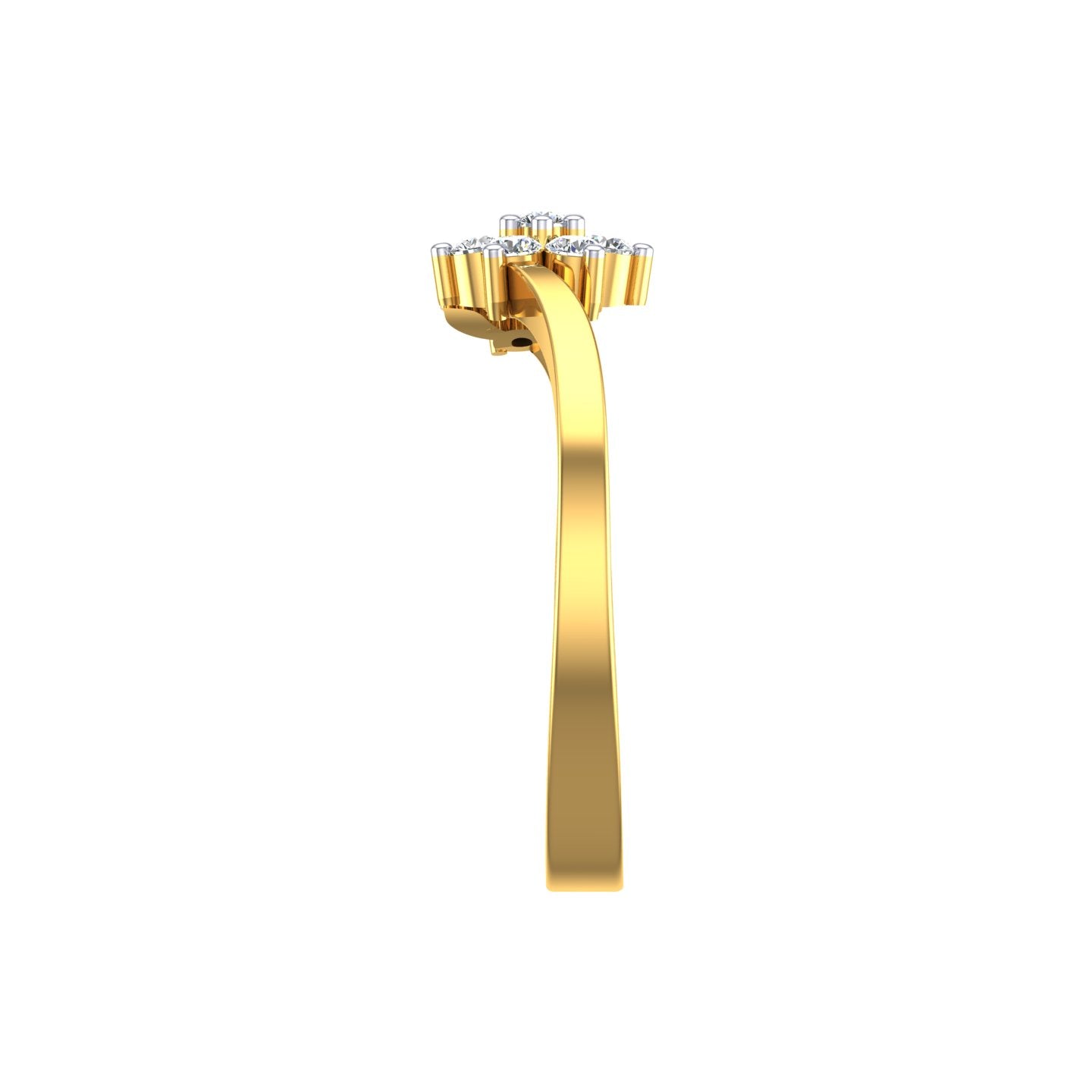 Daisy Sparkle Diamond Ring