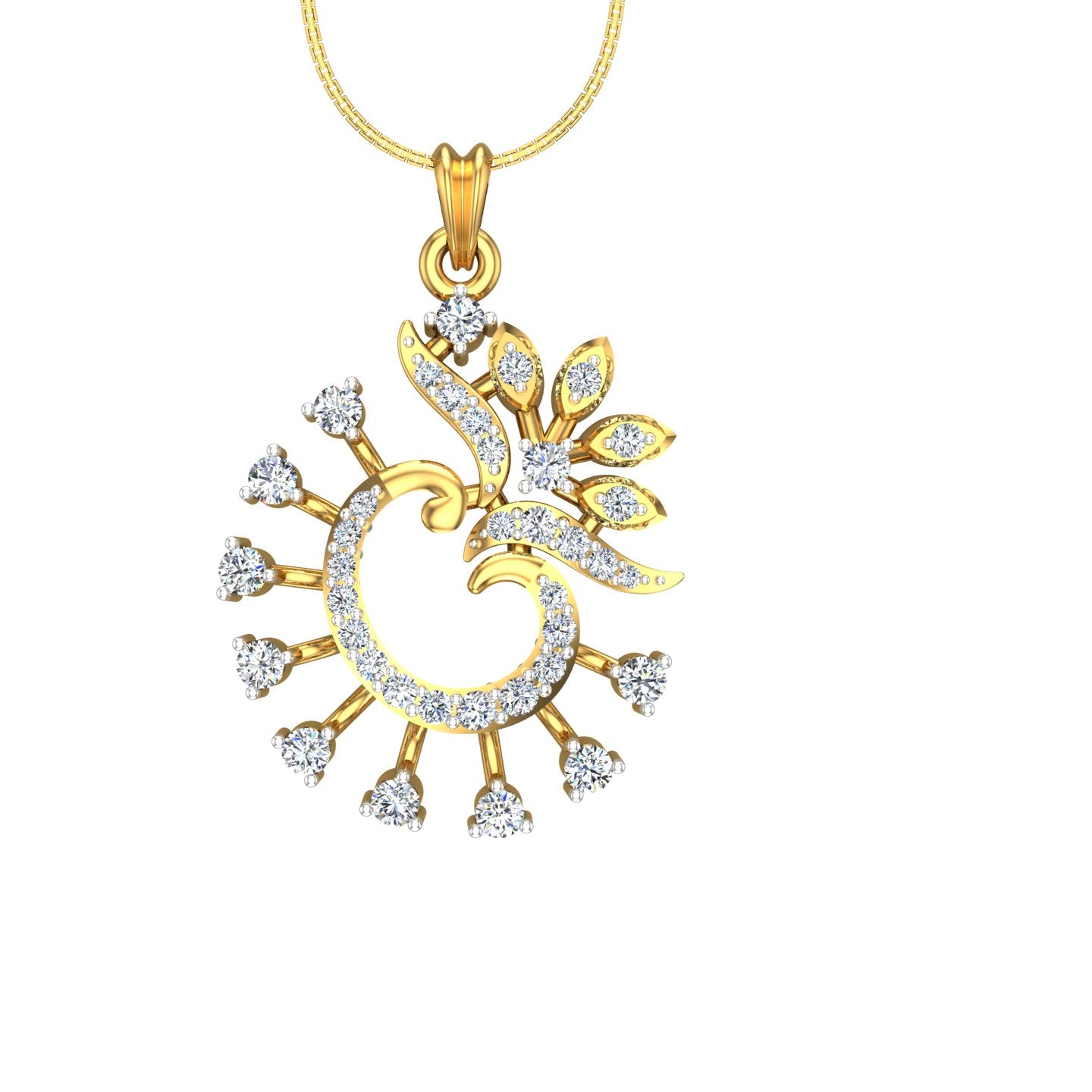 The Maurya Diamond Pendant