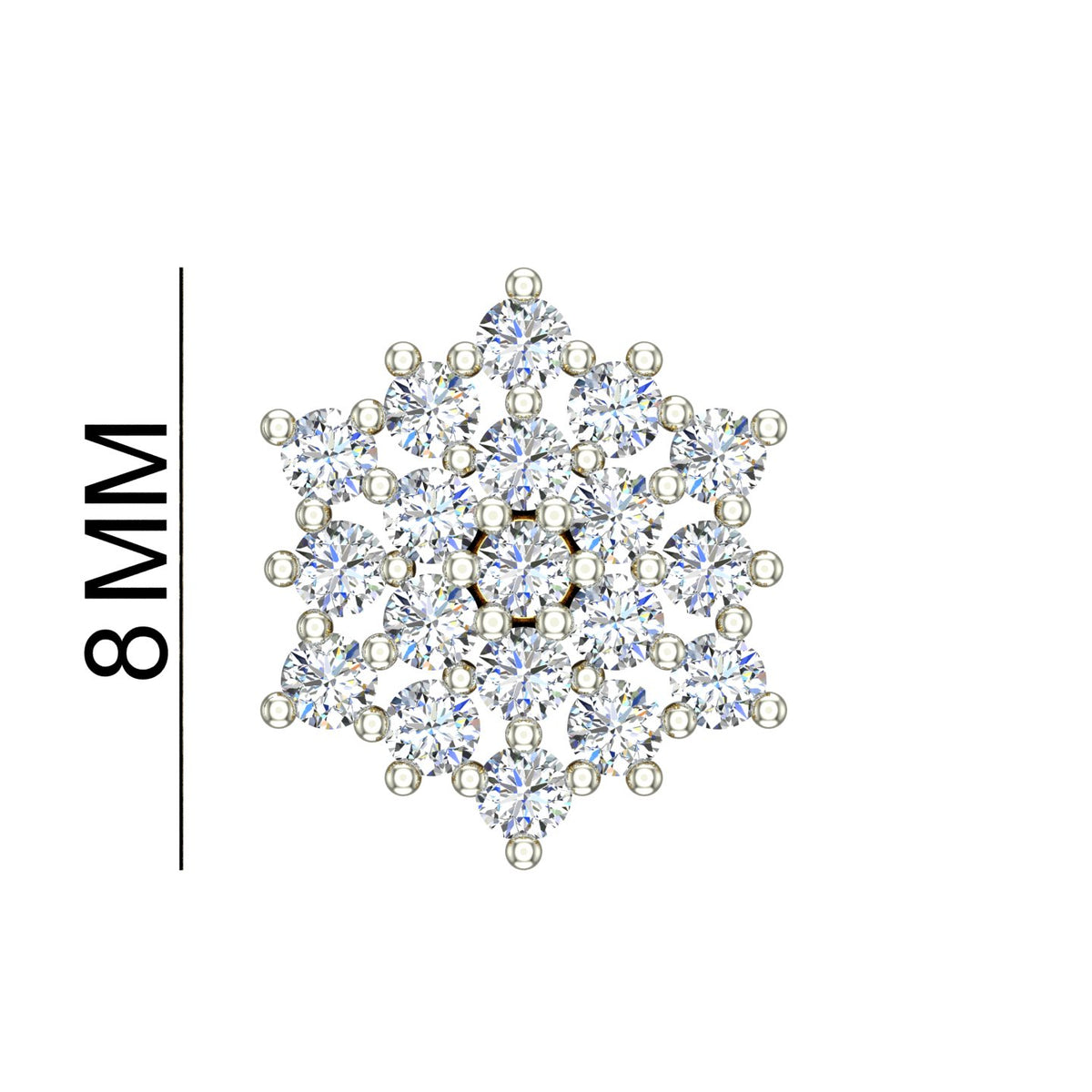 The Hexa Pavé Nose Screw