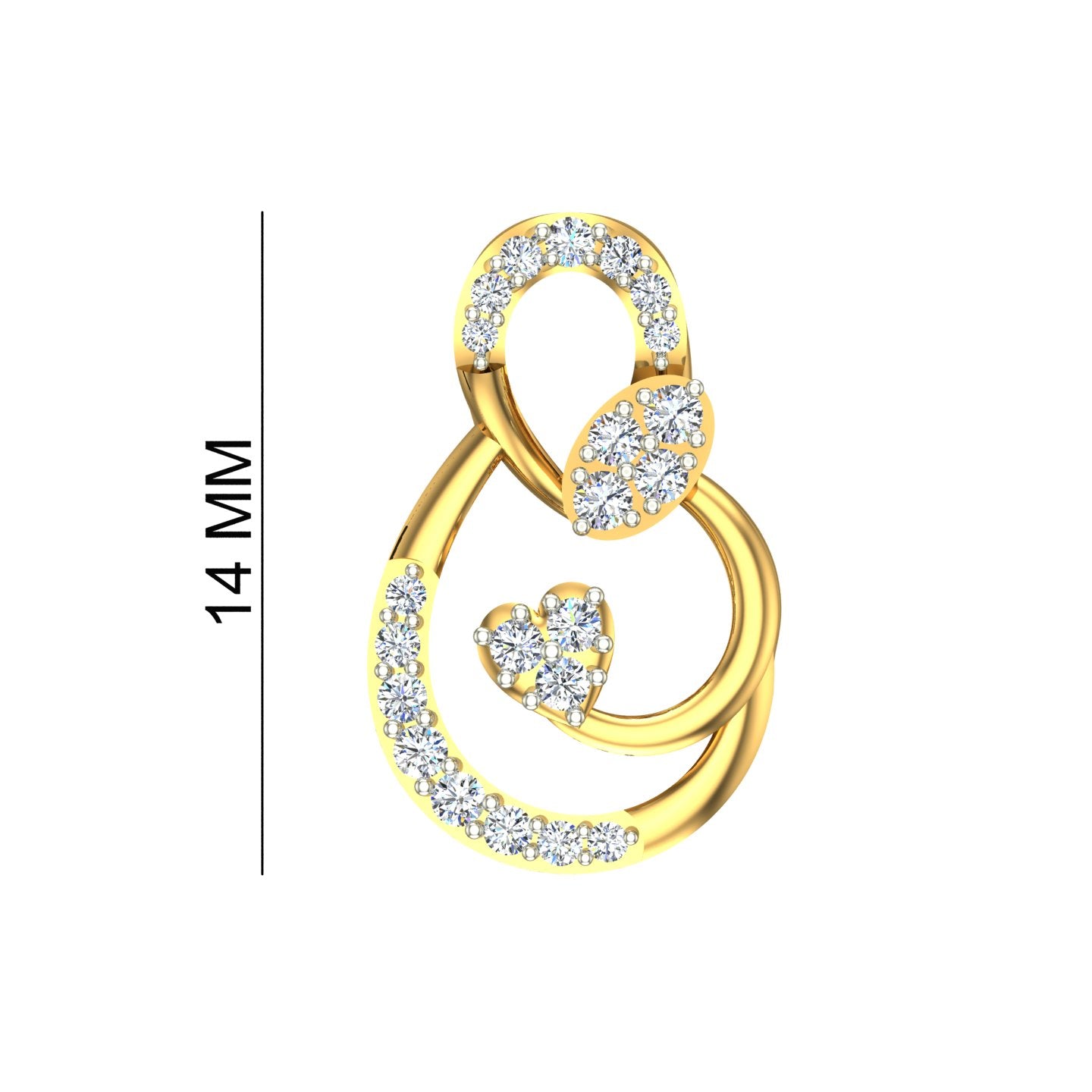 The Cosmic Interlocking Amour Pendant