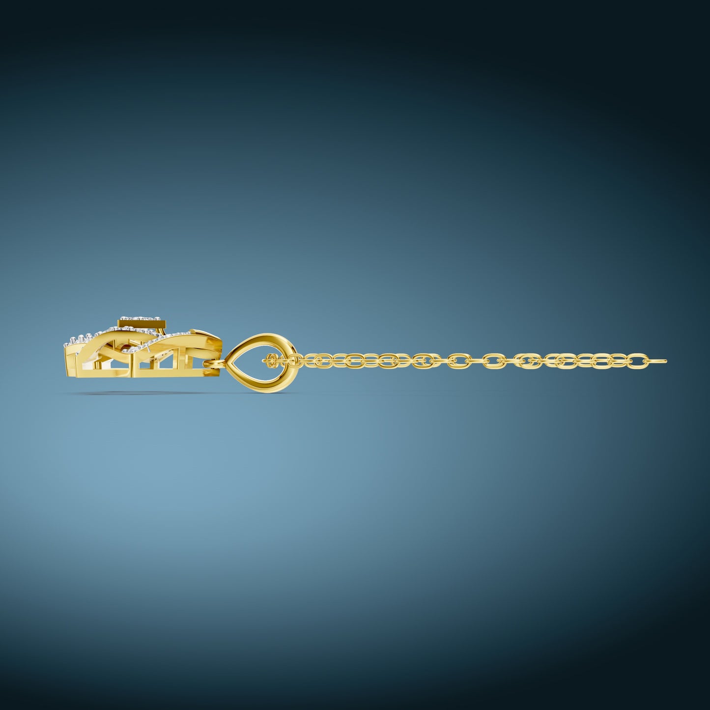 Infinity Prism Diamond Pendant