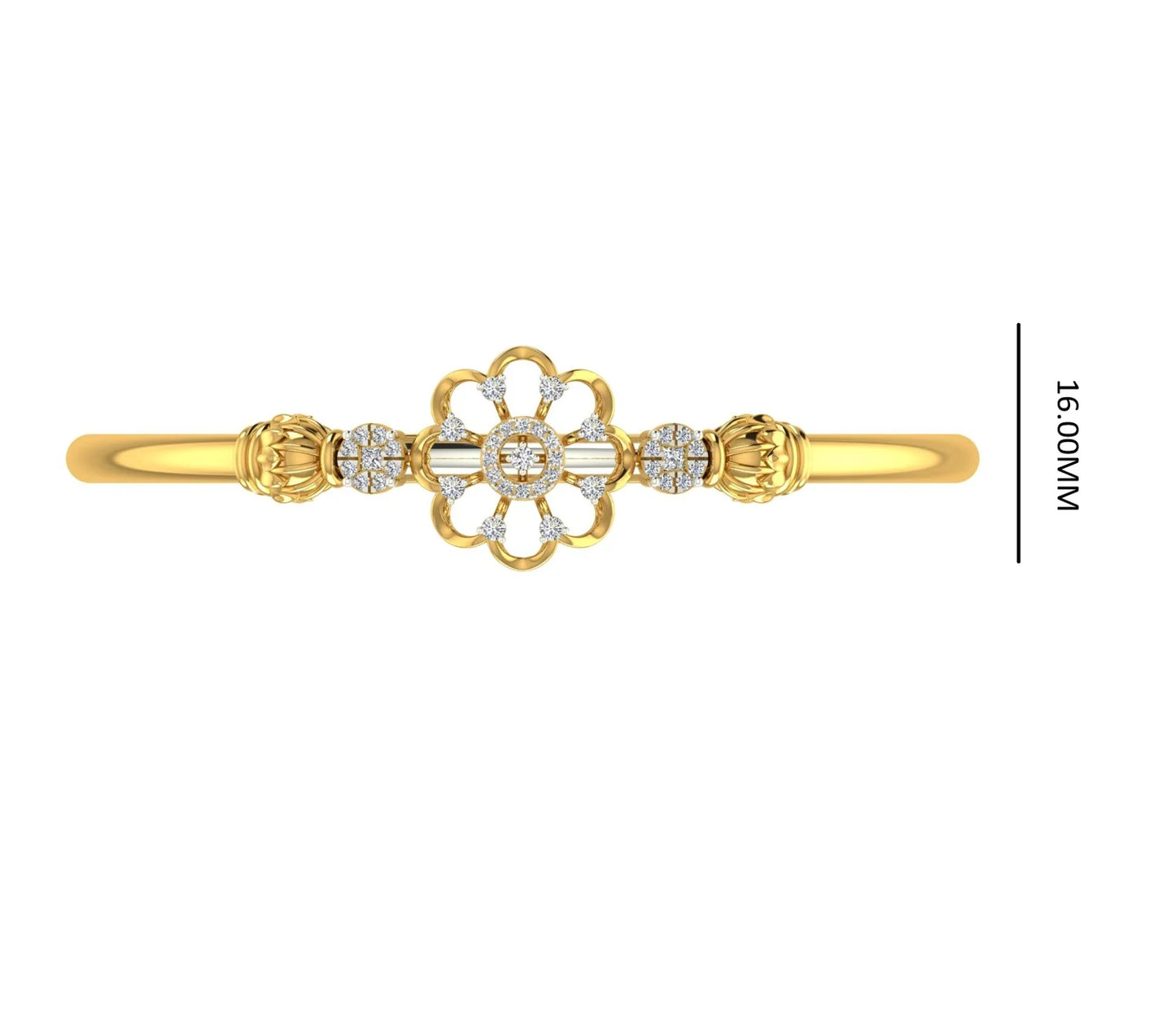 Solaro Halo Diamond Bracelet