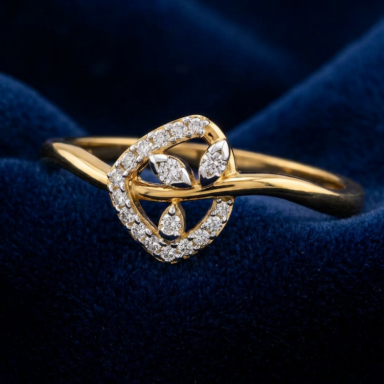 Nature Bloom Gold Ring