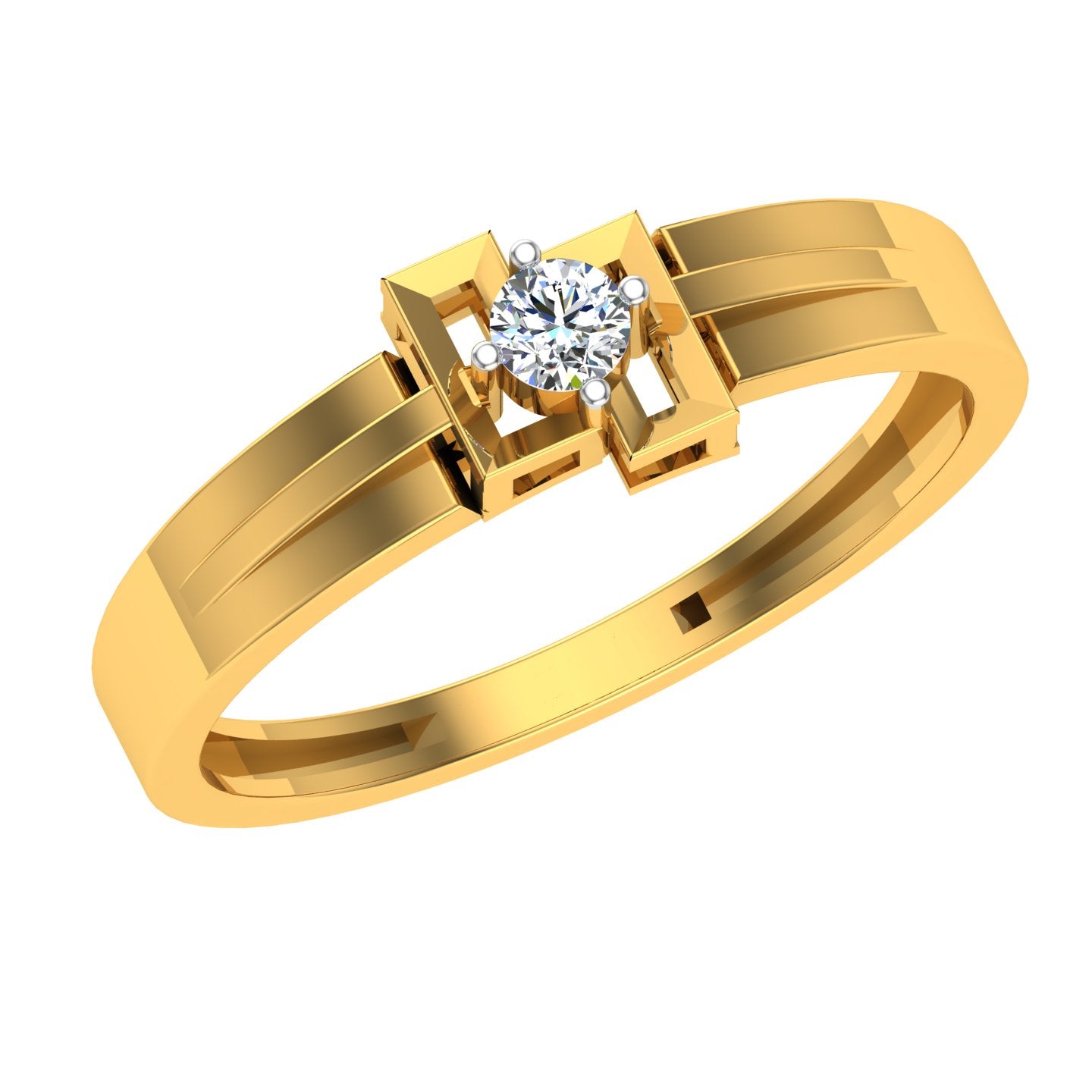 Imperia Frame Solitaire Ring