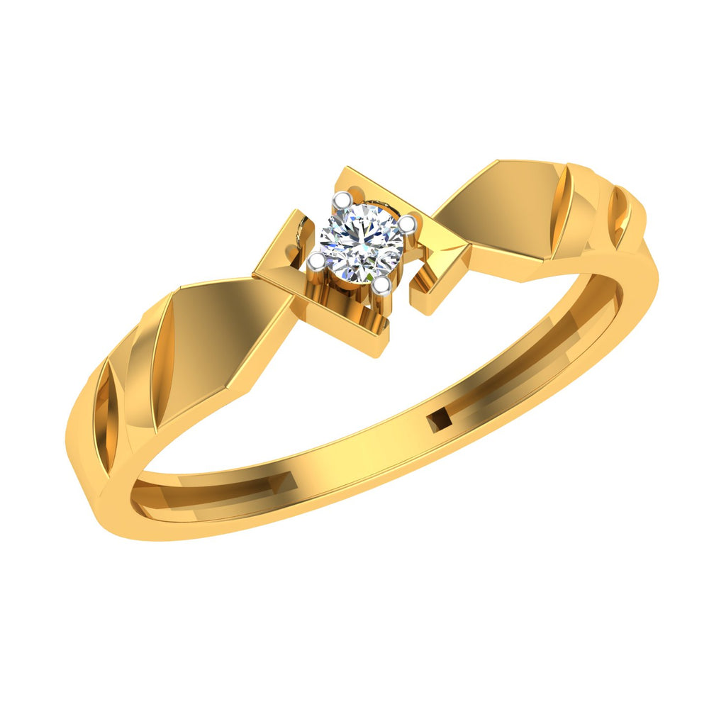 Apex Orbit Solitaire Ring