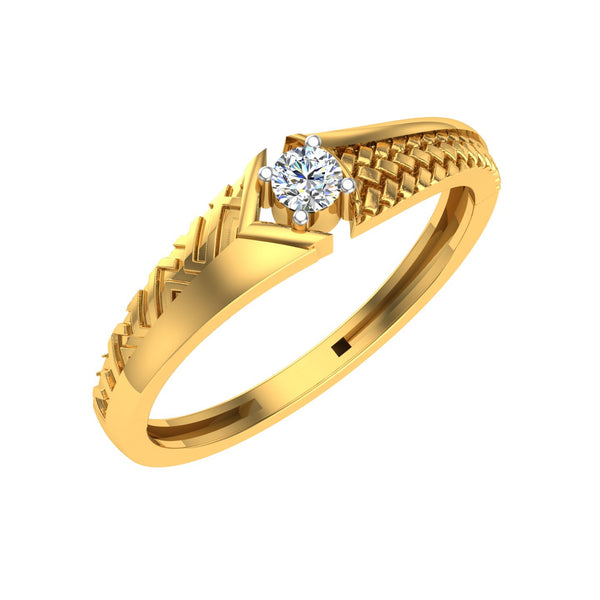 Imperial Fusion Solitaire Ring