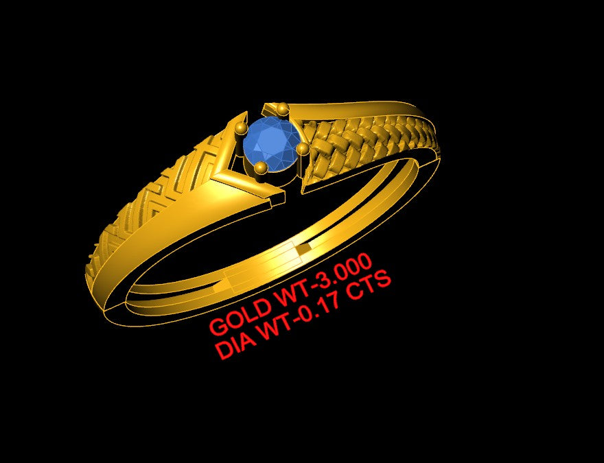 Imperial Fusion Solitaire Ring