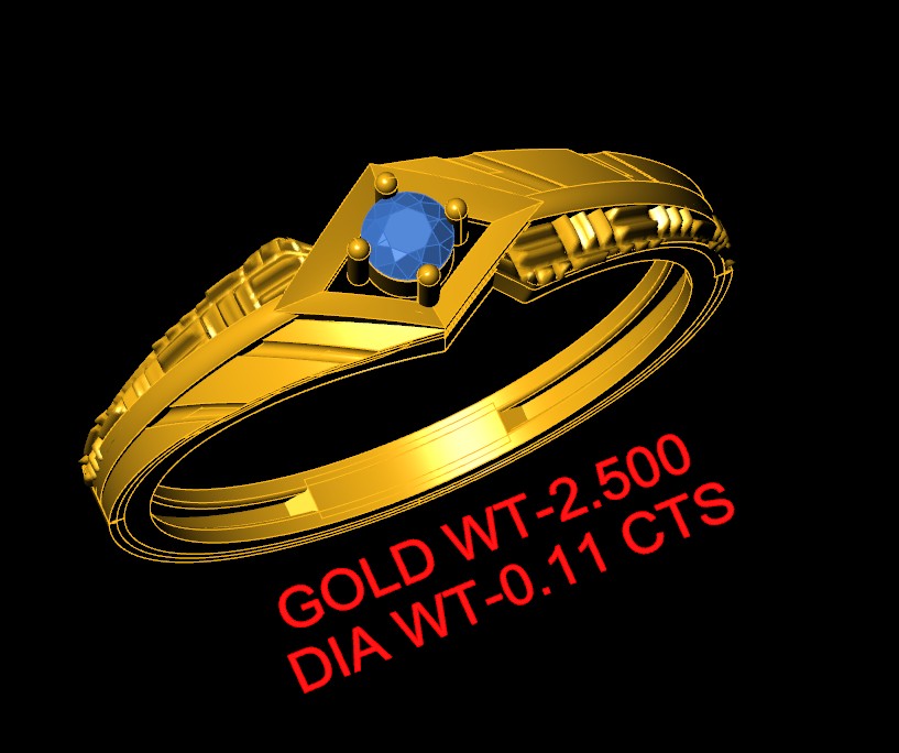 Infinity Apex Solitaire Ring