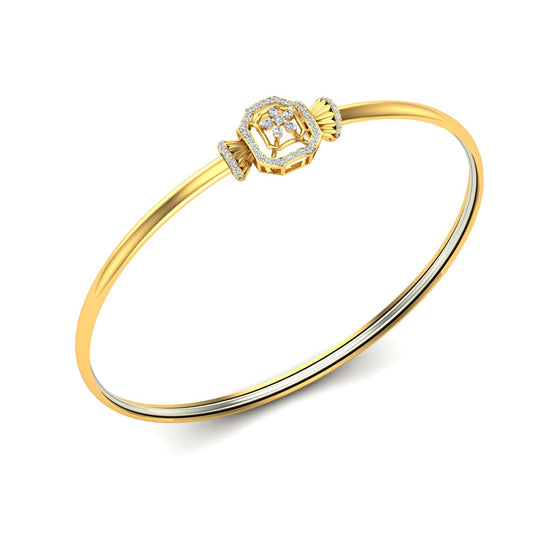 oval-shaped bangle