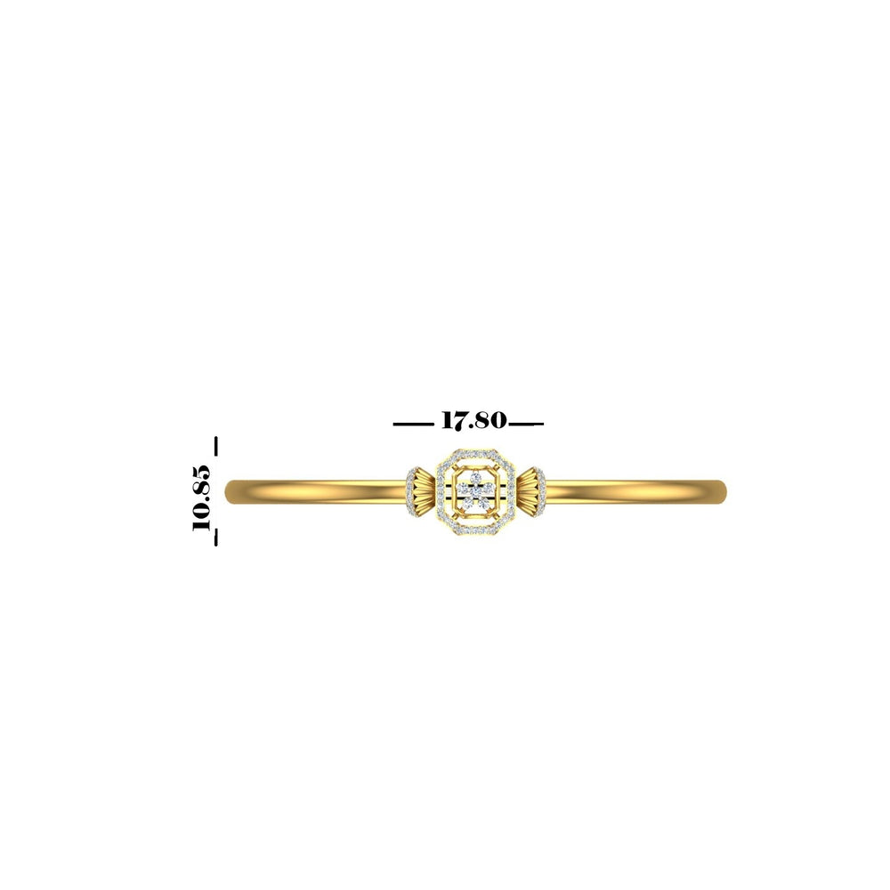 oval-shaped bangle