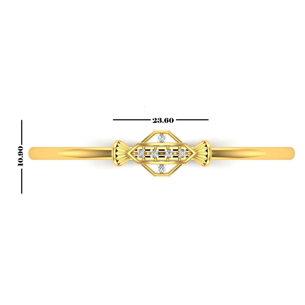 Fancy Diamond Bangle