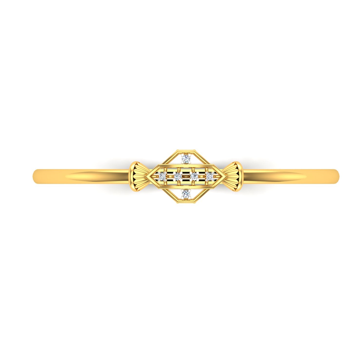 Fancy Diamond Bangle