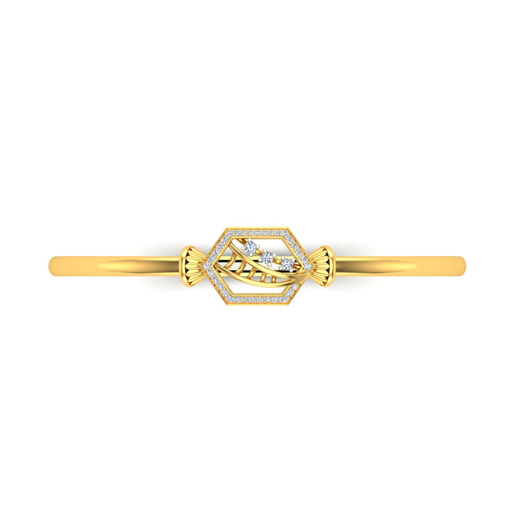 Hexa Crown Diamond Kada