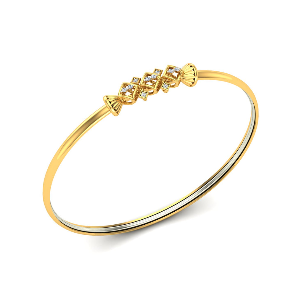 Diamond Weave Kada