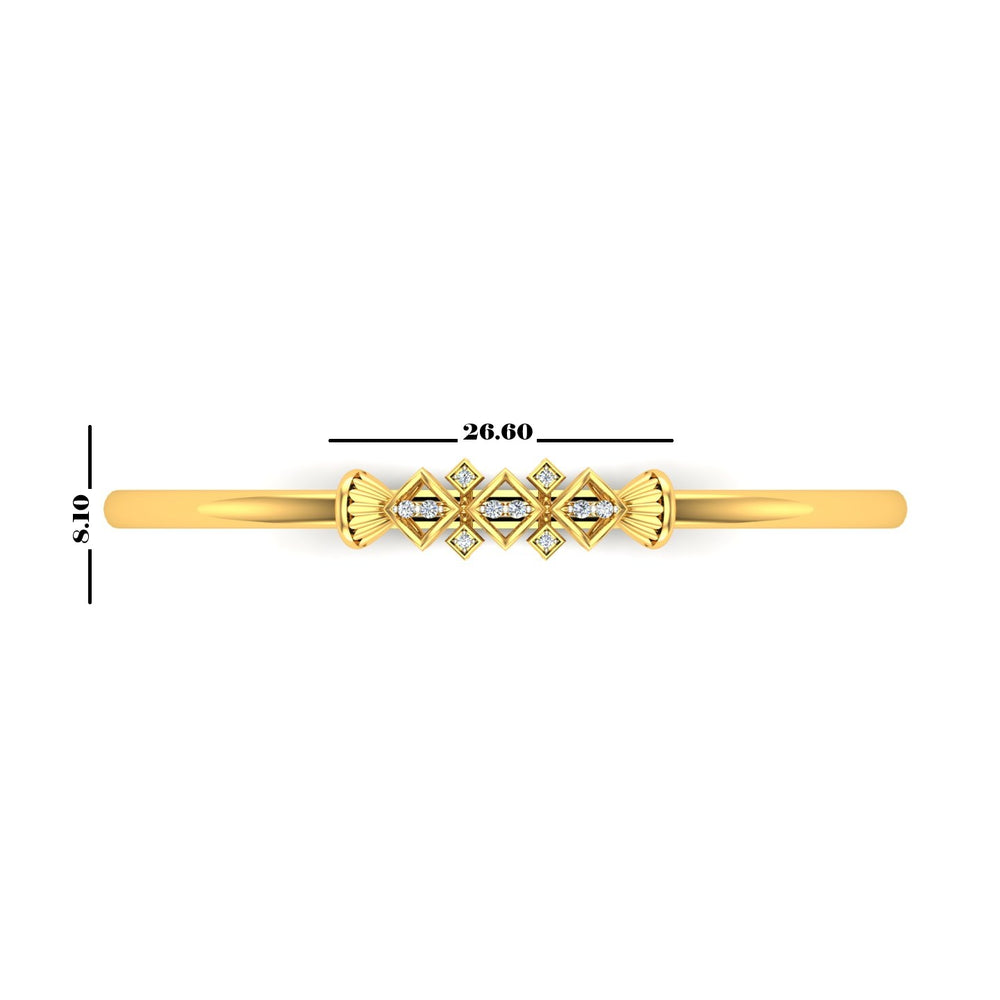 Diamond Weave Kada