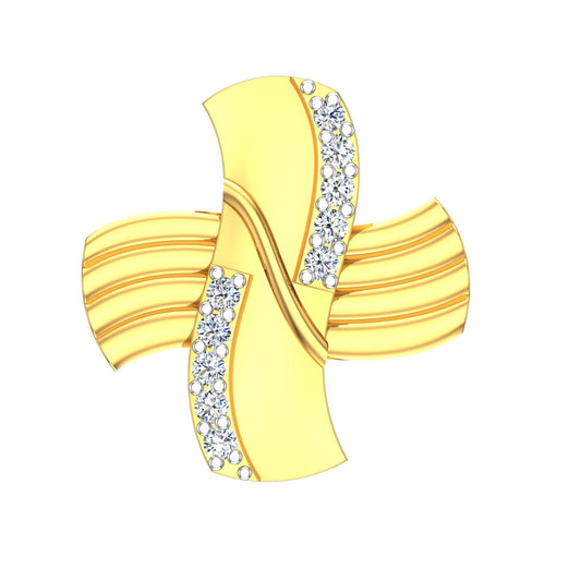 Luxe Orbit Cross Cufflink