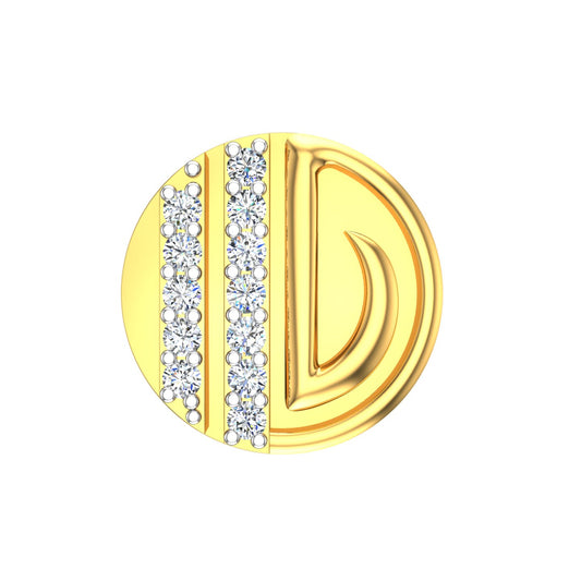 Imperial Crest Diamond Cufflink