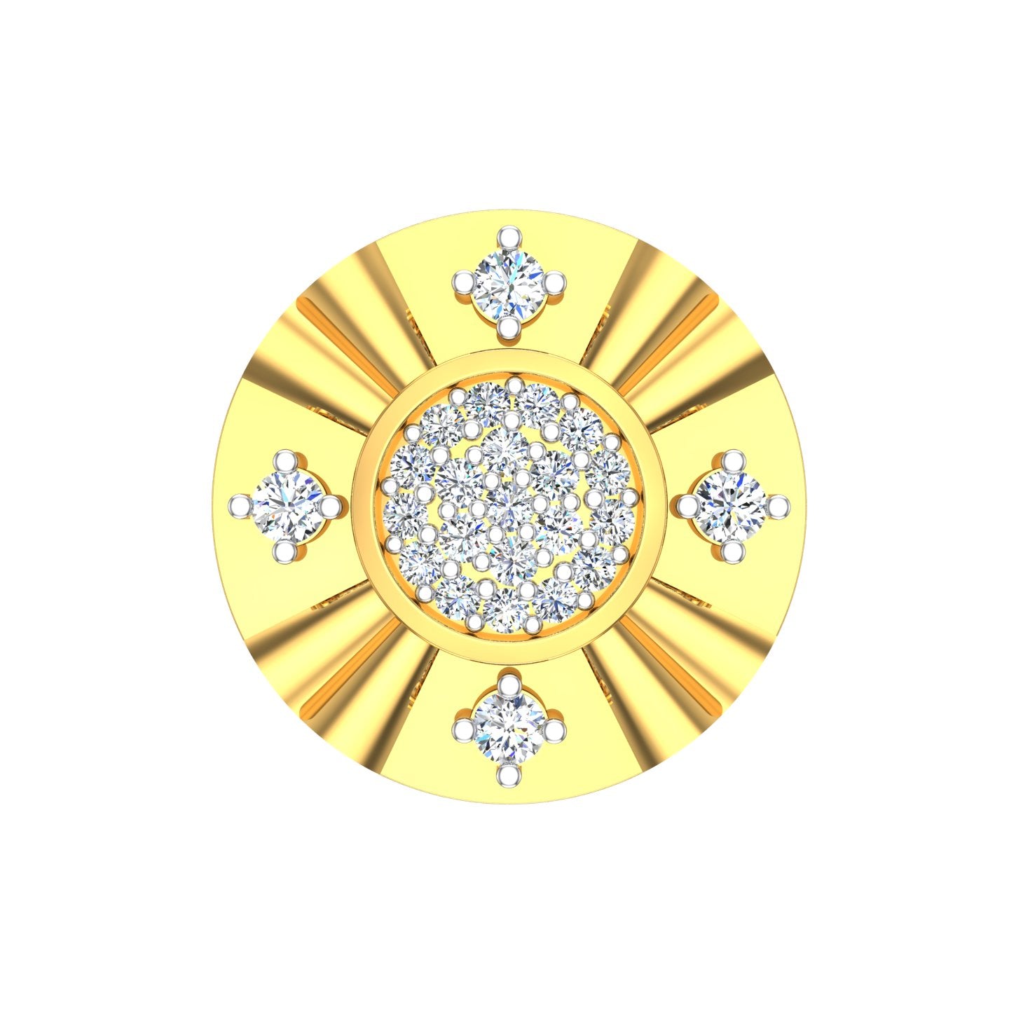 Celestial Crown Cufflink