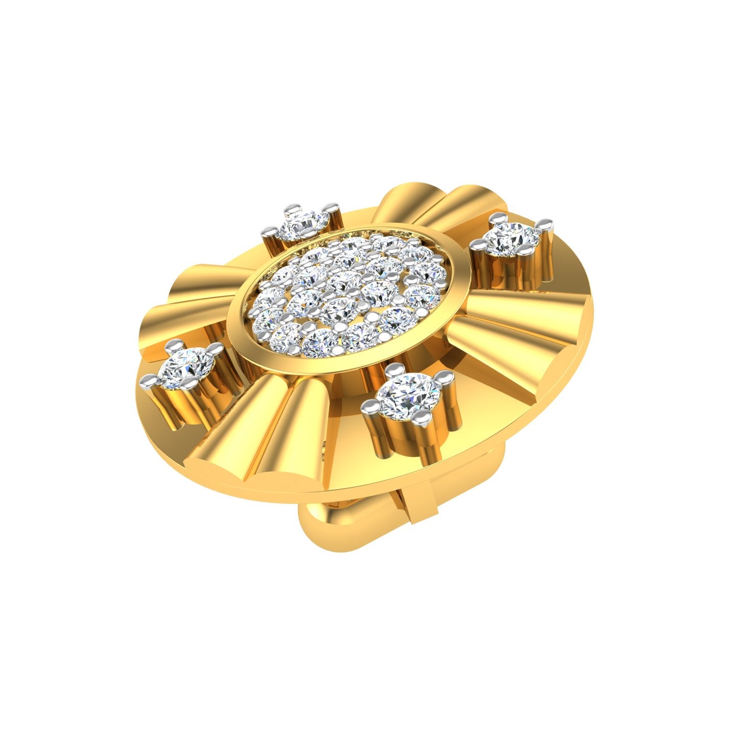 Celestial Crown Cufflink