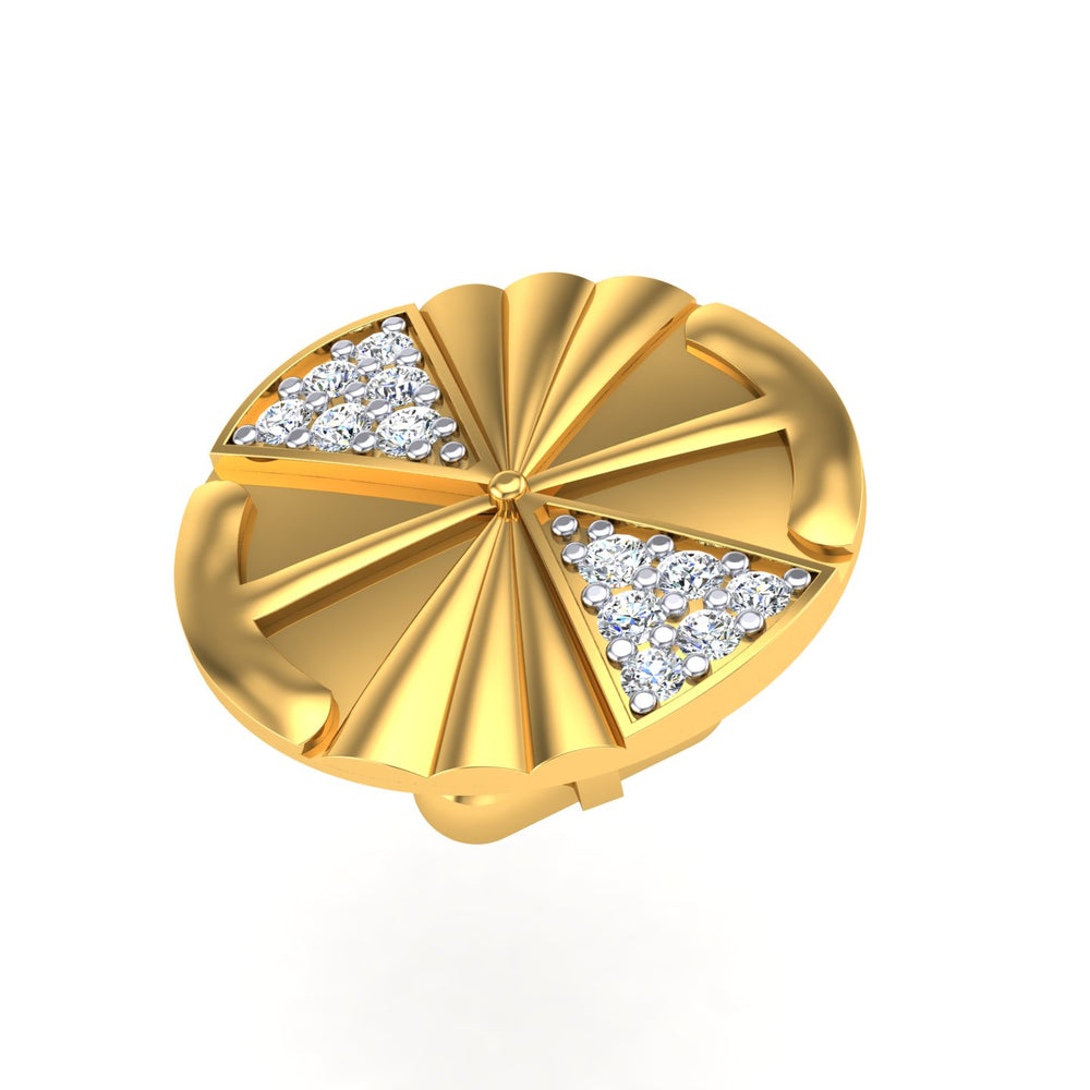 Aurora Crest Cufflink