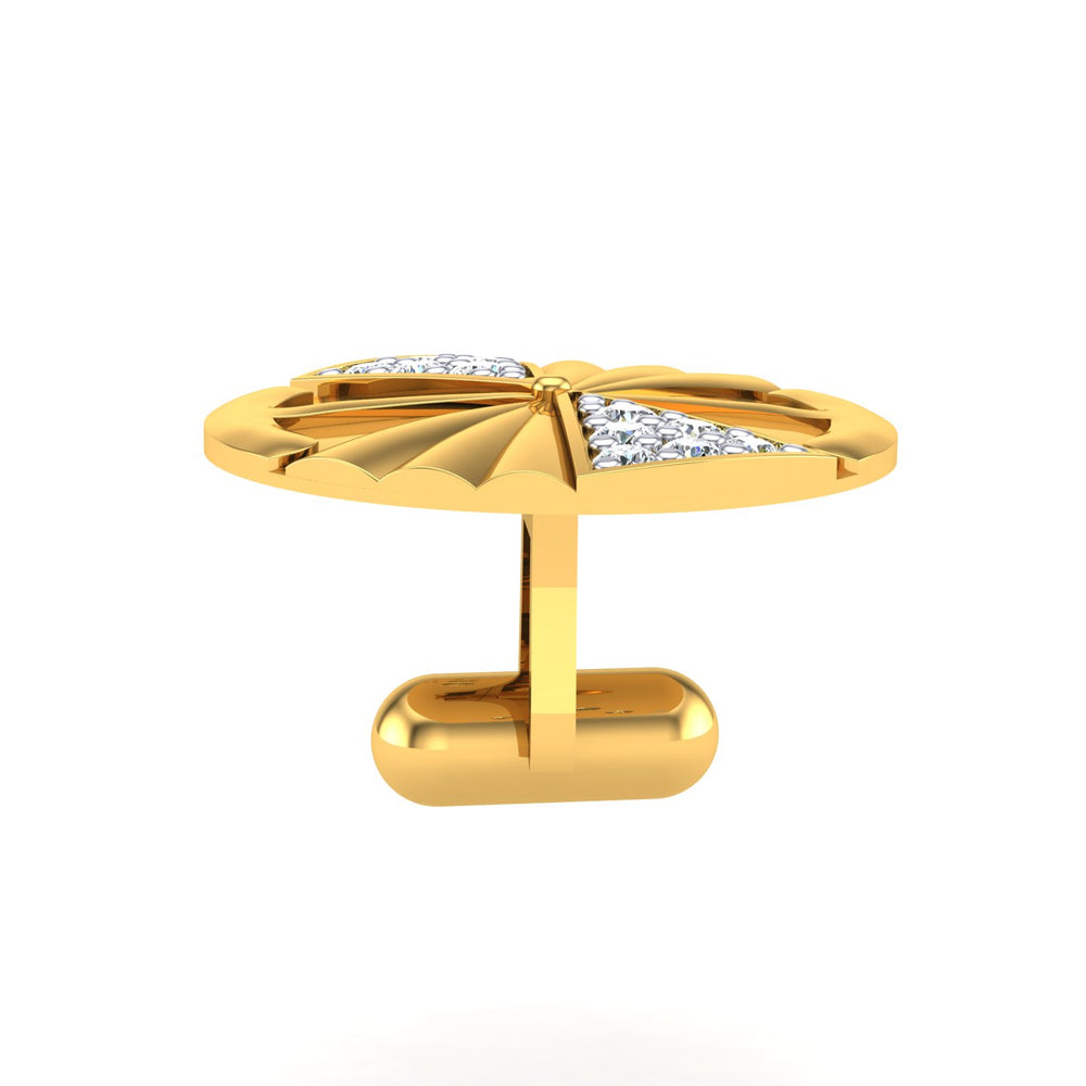 Aurora Crest Cufflink