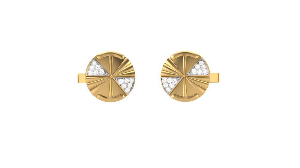 Aurora Crest Cufflink