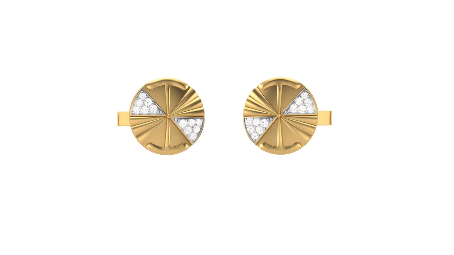 Aurora Crest Cufflink