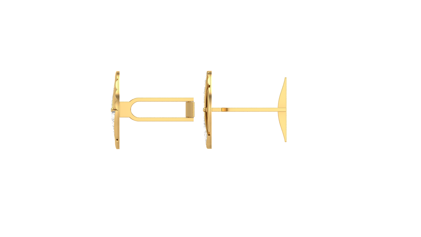 Aurora Crest Cufflink