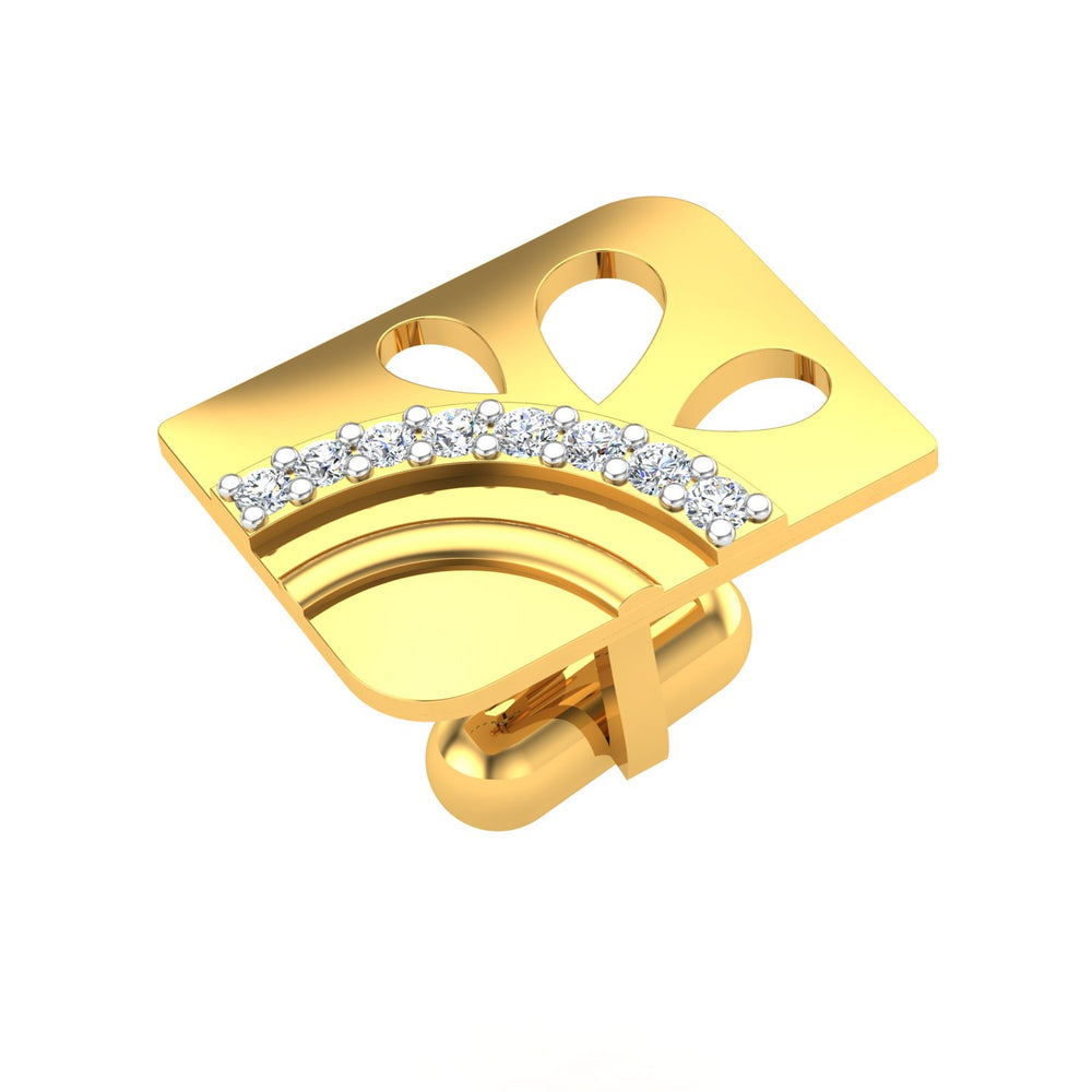 Zenith Curve Cufflink