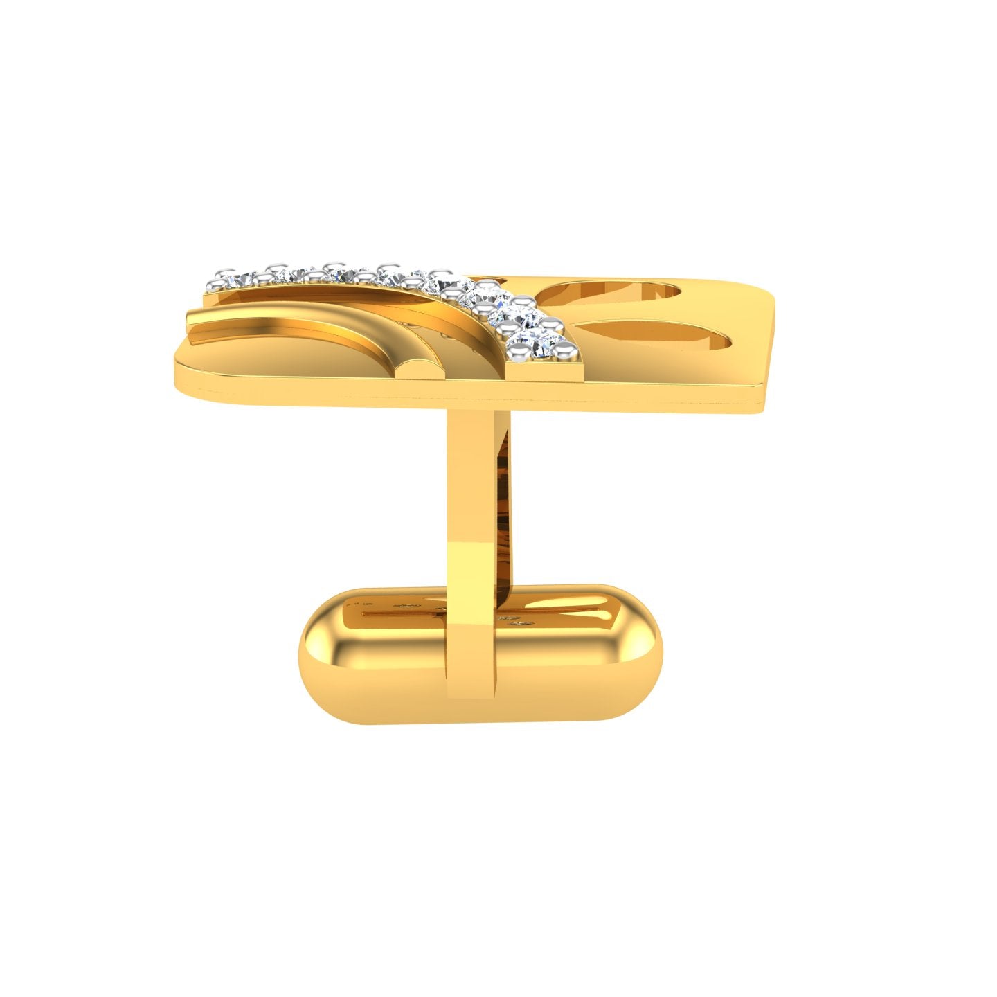 Zenith Curve Cufflink