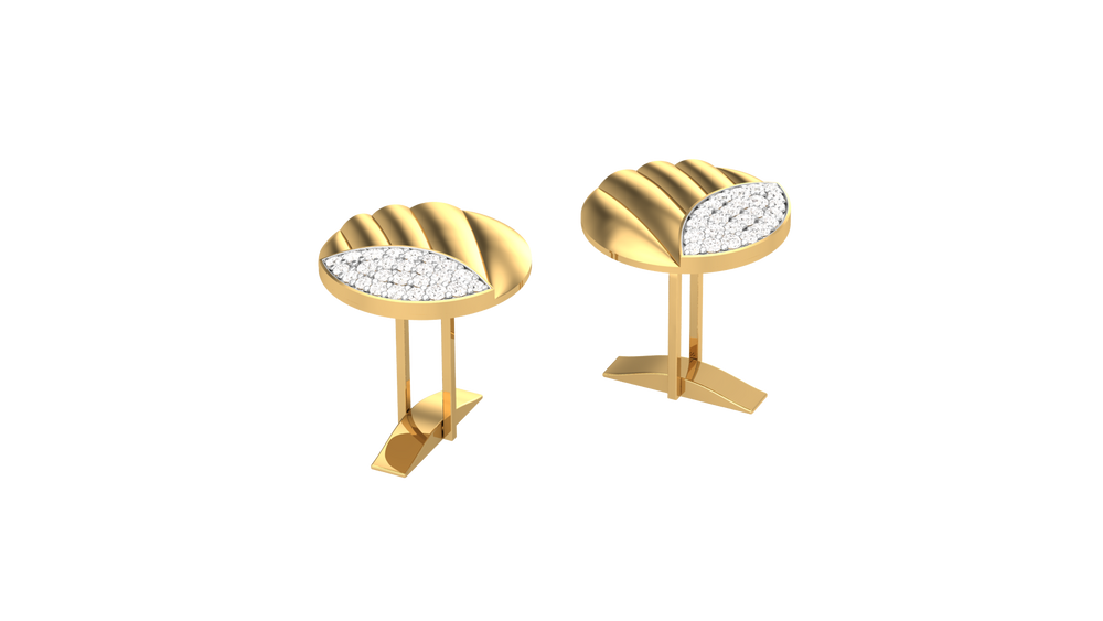 Royal Ridge Diamond Cufflink