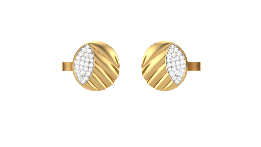 Royal Ridge Diamond Cufflink