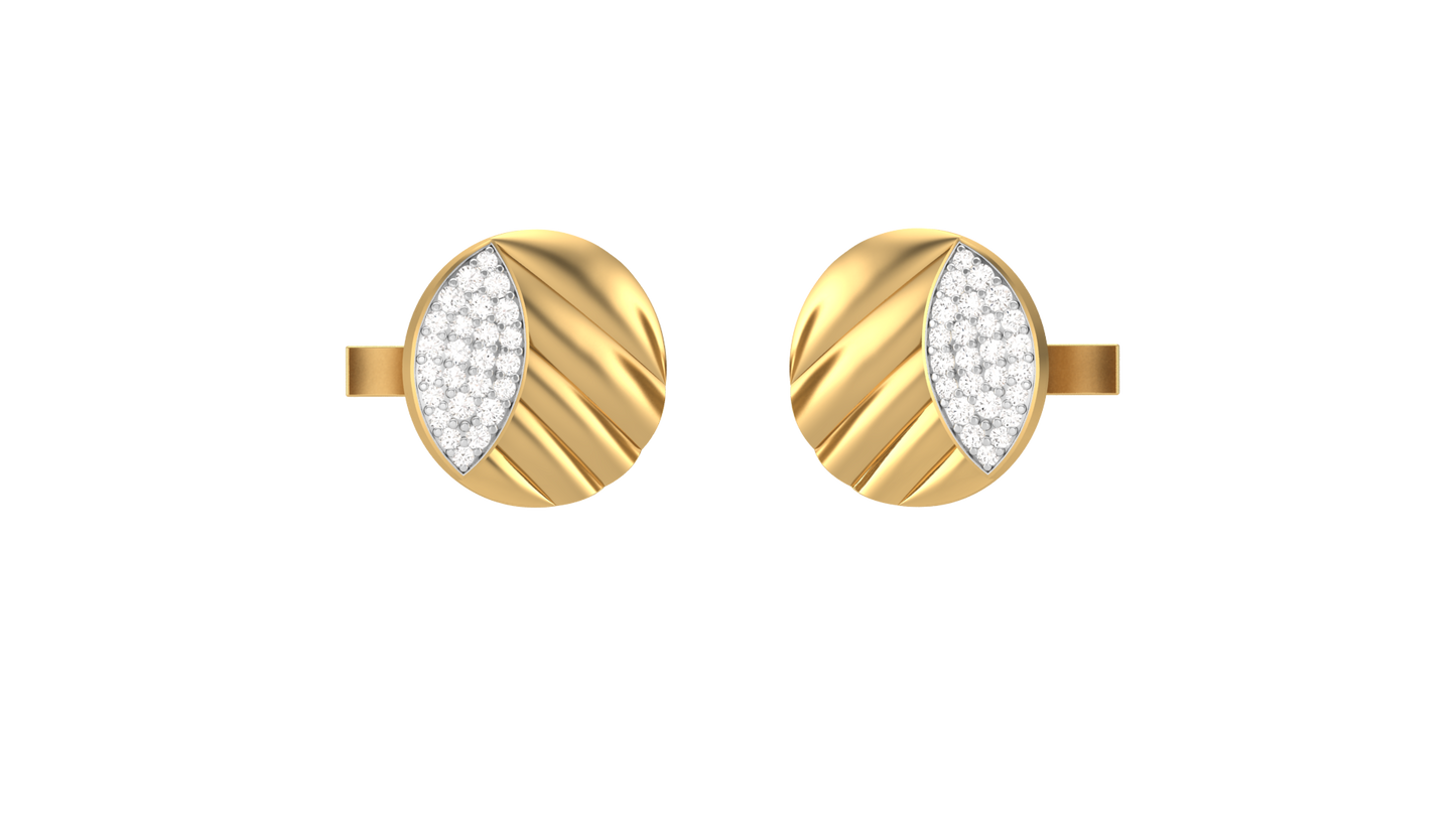 Royal Ridge Diamond Cufflink