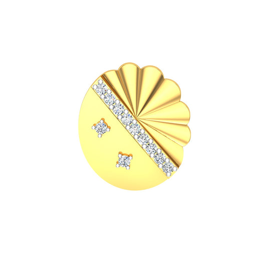 Royal Petal Crest Cufflink