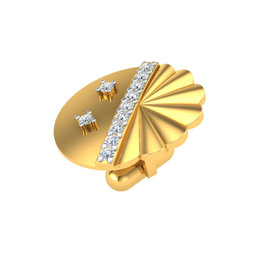 Royal Petal Crest Cufflink