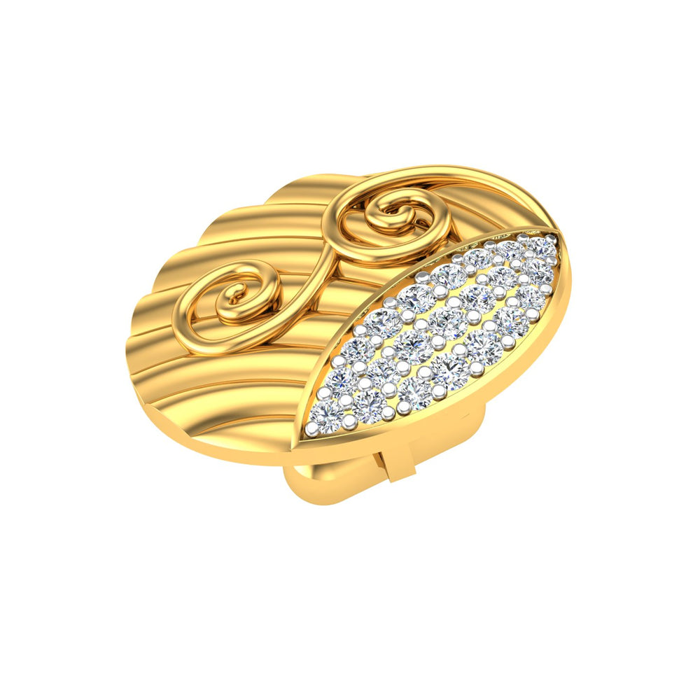 Imperial Marquise Diamond Cufflink