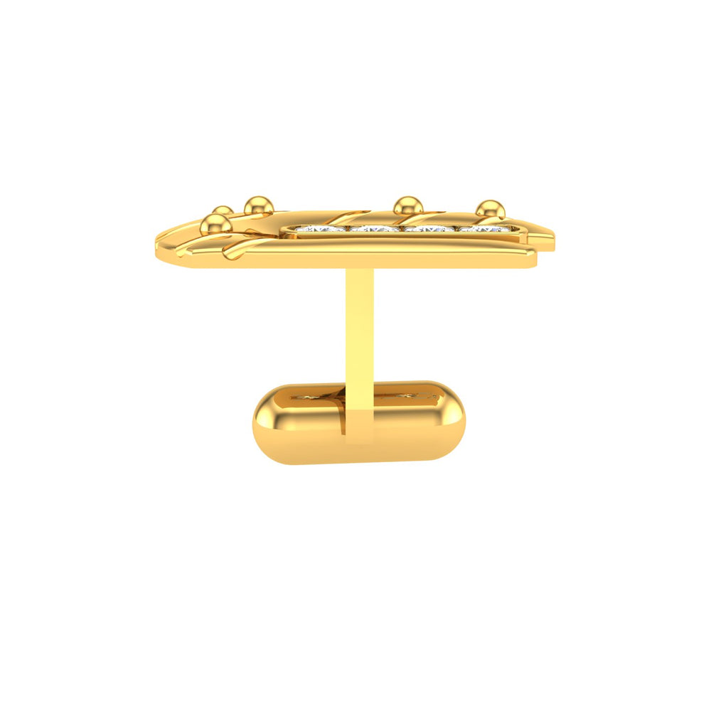 Zenith Botanical Cufflink