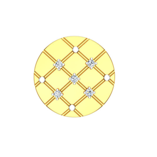 Stellar Orbit Diamond Cufflink