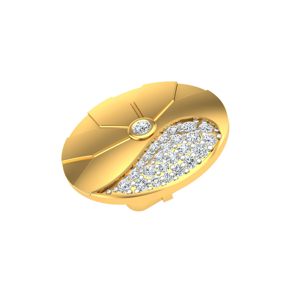 Solar Eclipse Cufflink