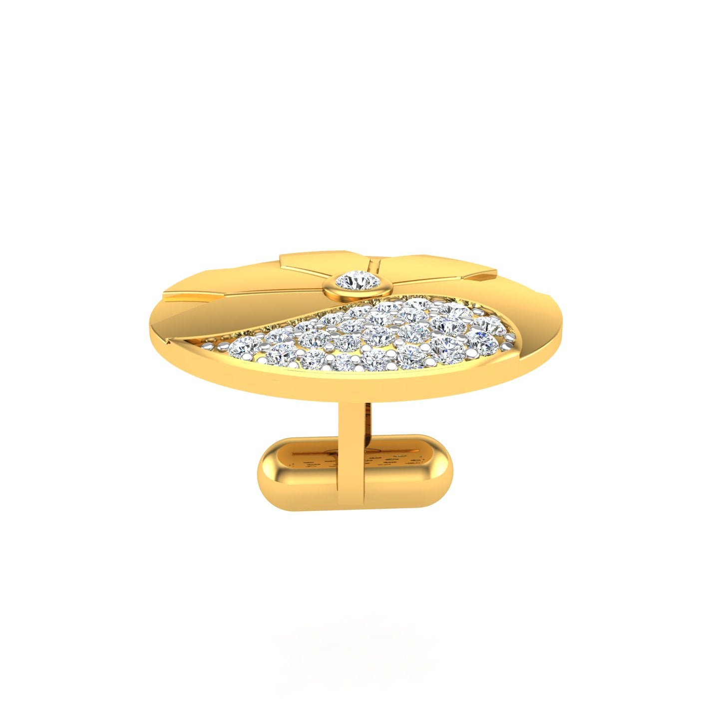 Solar Eclipse Cufflink