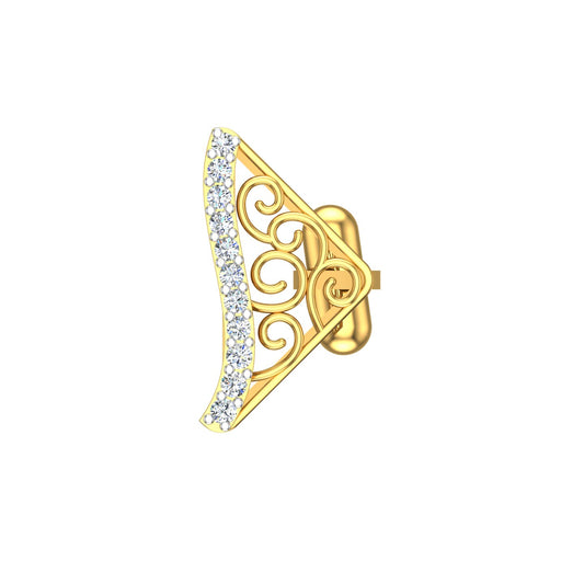 Baroque Wave Cufflink