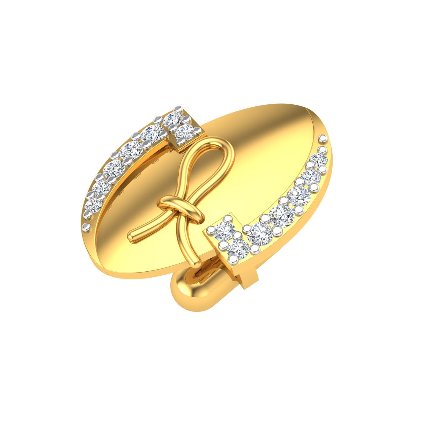 Oval Eclipse Cufflink