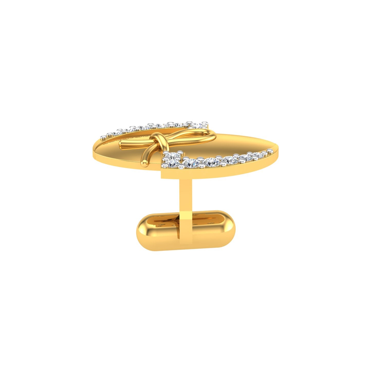 Oval Eclipse Cufflink