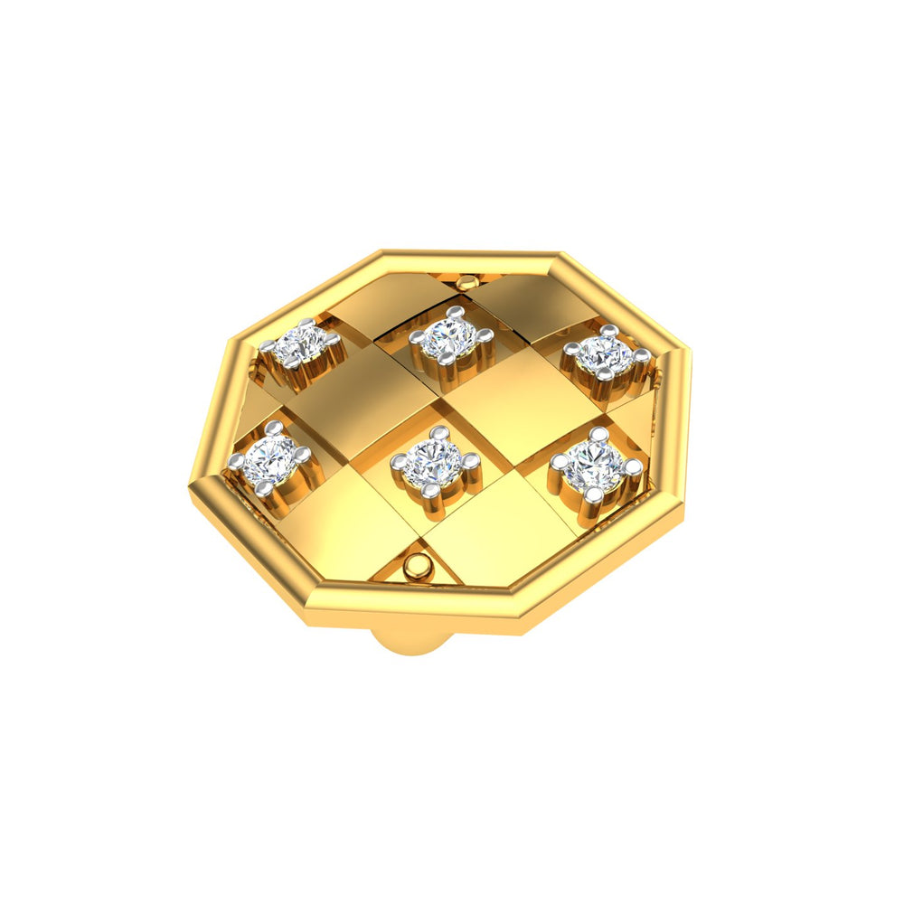 Royal Checkmate Cufflink