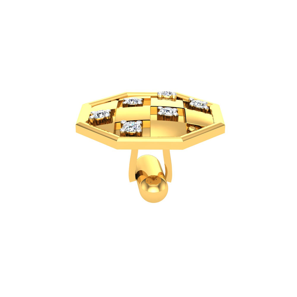 Royal Checkmate Cufflink