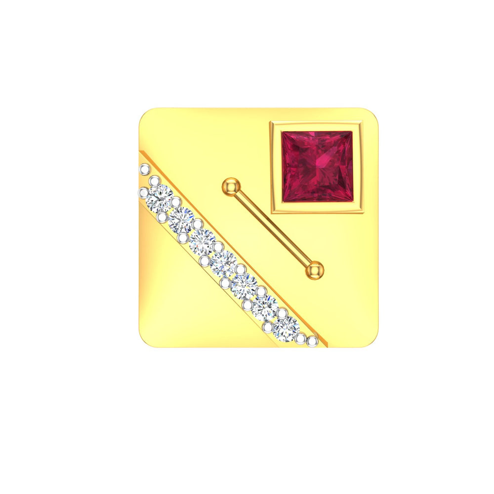 Ruby Axis Cufflink